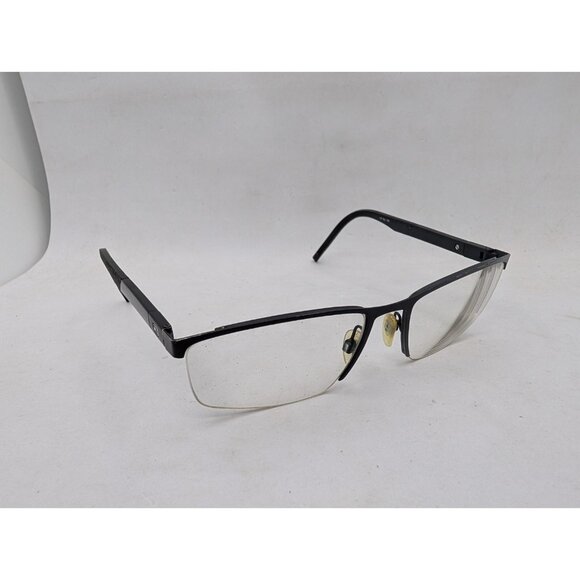 Tonmy Hilfiger Eyeglasses Frames 54-17-145 Black Logo Read Description - Picture 1 of 16